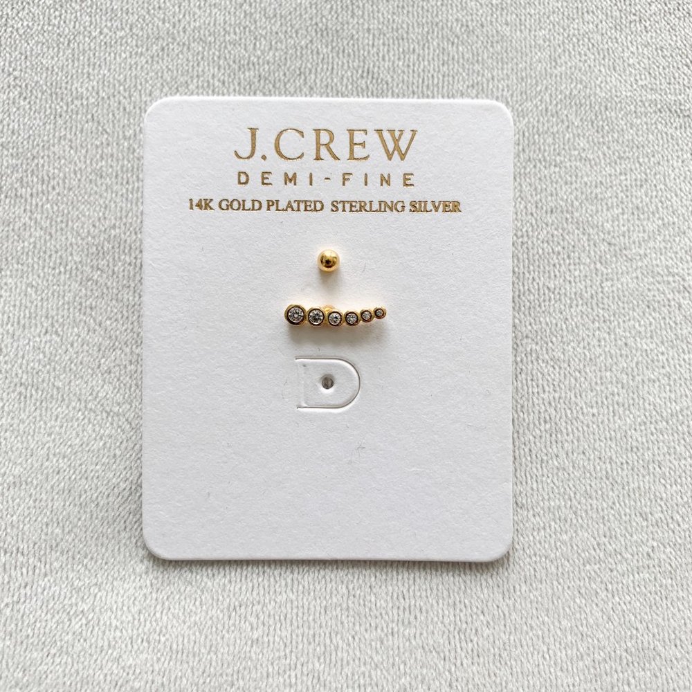 J. Crew Mix and Match Earring Set